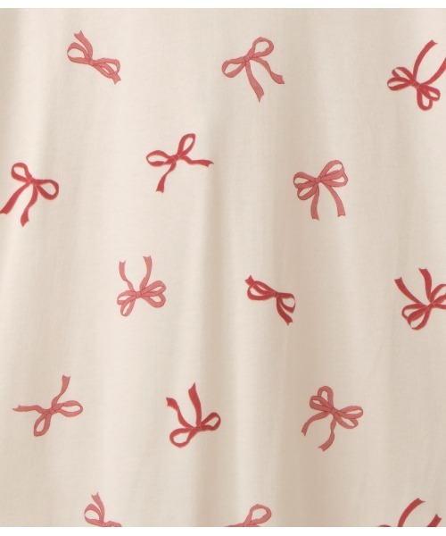 パジャマ ルームウェア カットソーリボンプリントパジャマ レディース | PEACH JOHN | 19