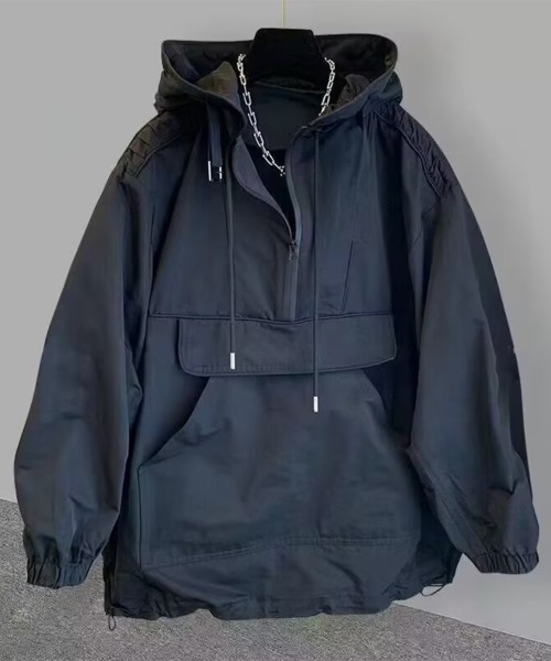 1704【美品】FCRB ブリストル SOPH　アノラックパーカー ハーフジップ Sally Lunn パーカー ハーフジップアノラックパーカー レディース