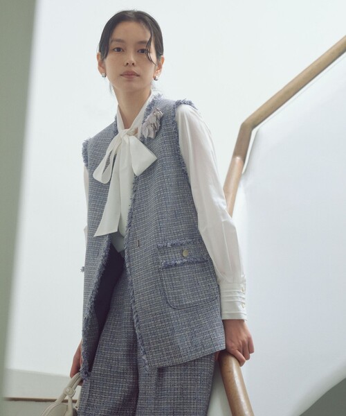 green label relaxing（グリーンレーベルリラクシング） ベスト ジレ