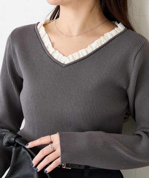 COLLAGE GALLARDAGALANTE（コラージュ ガリャルダガランテ） ニット