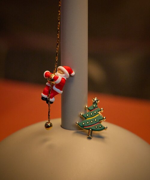 x'mas クリスマスピアス❤いよいよ12月 16G 14G クリスマス ツリー リース サンタクロース 雪の結晶 チャーム