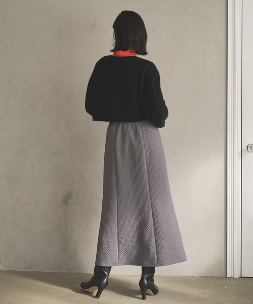 「Audrey and John Wad」 ニットカーディガン FREE グレー レディース_画像5