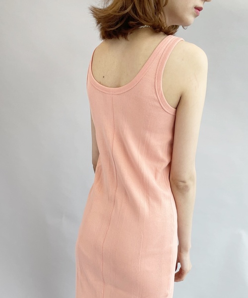 「MILLER」 ノースリーブワンピース FREE グリーン レディース_画像7