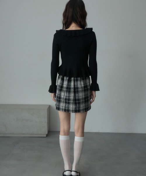 Nadana スカート チェックミニスカート : ZOZOTOWN Yahoo!店 - 通販