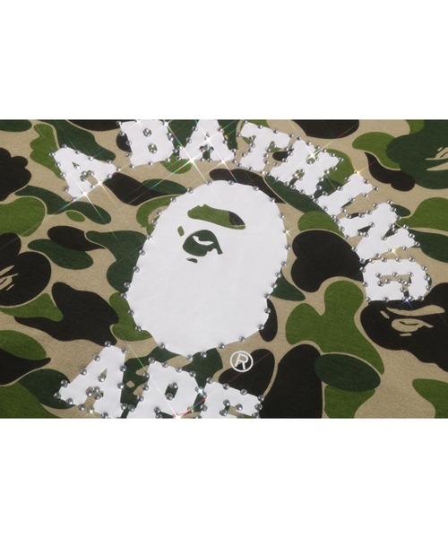 tシャツ ABC CAMO CRYSTAL STONE OVERSIZED TEE レディースの画像