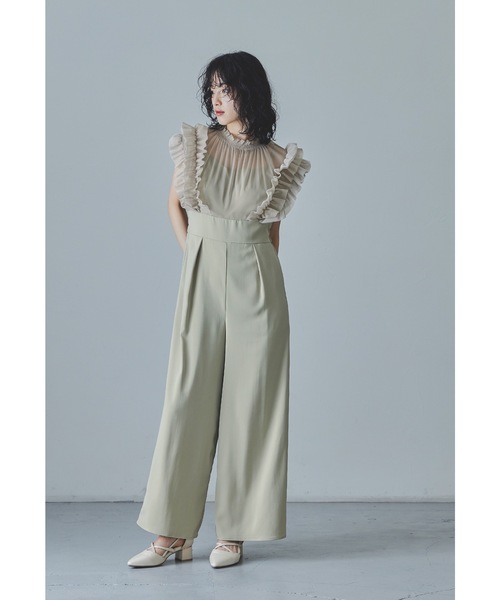 niana（ニアナ） パンツドレス SHORT ブラック レディース : ZOZOTOWN