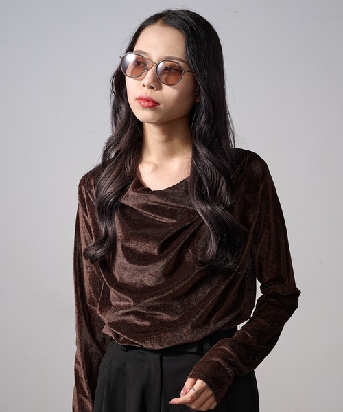 Y's ワイズ  眼鏡 メガネ フレーム  81-0040-3 48サイズ Y's (ワイズ) EYEWEAR 81-0040-2 // GRAY & CLEAR WORM GRAY ［made in