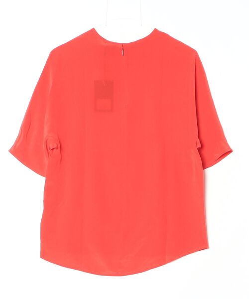 「BY MALENE BIRGER」 半袖ブラウス 32 レッド レディース_画像2