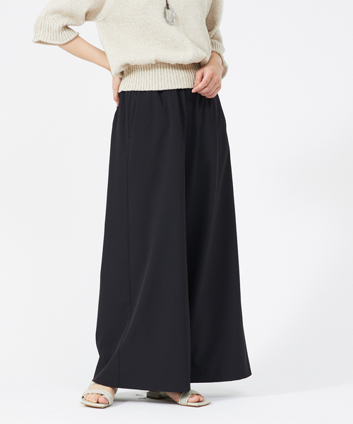 「qualite」 イージーパンツ 38 ベージュ レディース_画像2