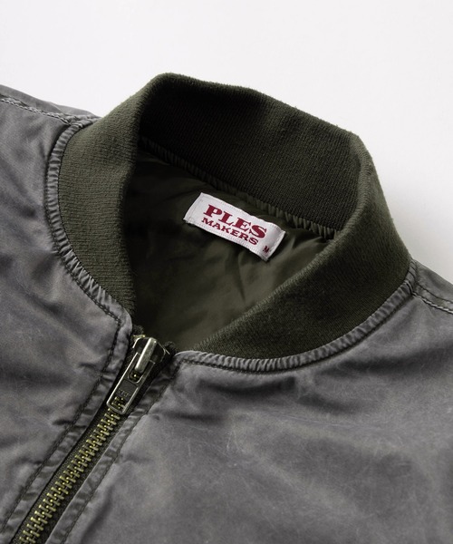 ma1 ma-1 「72」フェード加工 ヴィンテージライク MA-1 フライト