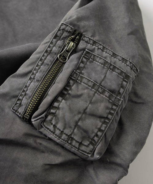 ma1 ma-1 「72」フェード加工 ヴィンテージライク MA-1 フライト