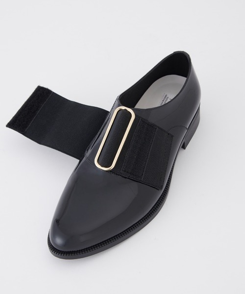 「TEMPERATE」 シューズ 38 ブラック レディース_画像6