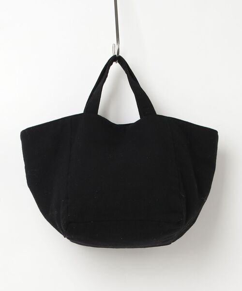 フリル付ブラックバッグ SHIPS（シップス） フリルハンドバッグ - ブラック レディース