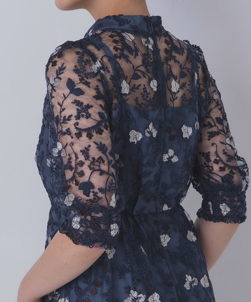 Rose of Sharon ドレス 花柄シアードレス : ZOZOTOWN Yahoo!店 - 通販