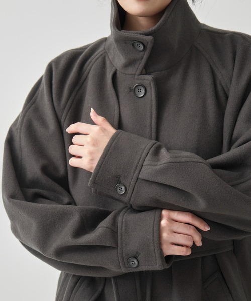 CITY TOKYO ステンカラーコート コート StandCollar Wool Coat CITY TOKYO ステンカラーコート コート StandCollar Wool Coat