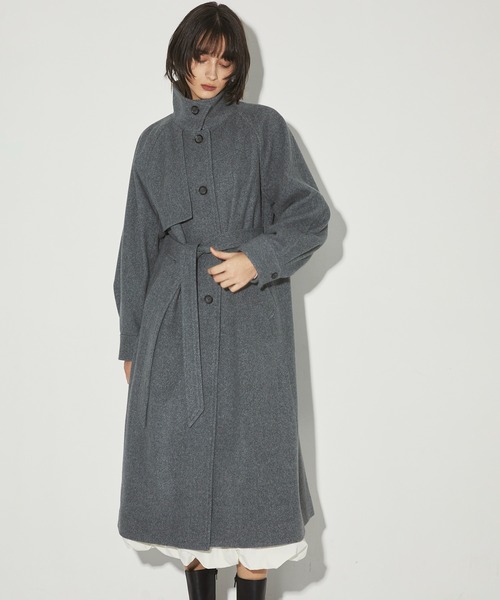 CITY TOKYO ステンカラーコート コート StandCollar Wool Coat