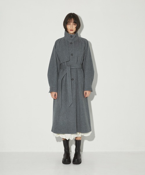 CITY TOKYO ステンカラーコート コート StandCollar Wool Coat