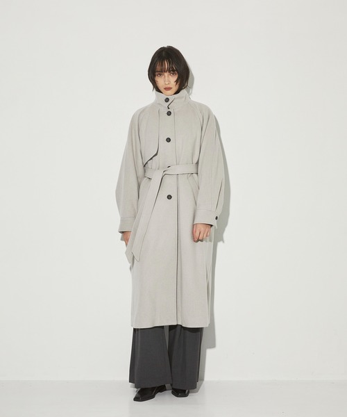 CITY TOKYO ステンカラーコート コート StandCollar Wool Coat