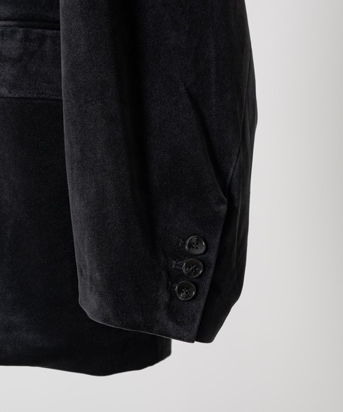 soerte テーラードジャケット 2 ブラック メンズ : ZOZOTOWN Yahoo!店