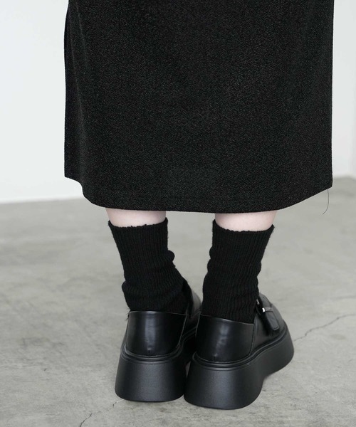 「Bulue.」 シューズ 38 ブラック レディース_画像7