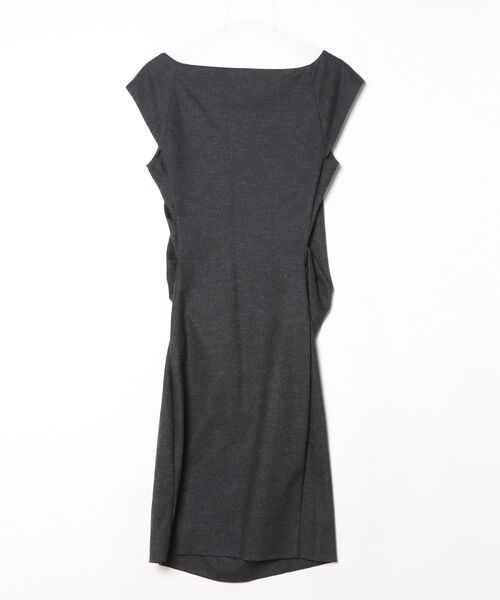「DIANE von FURSTENBERG」 ノースリーブワンピース 10 グレー レディース_画像2