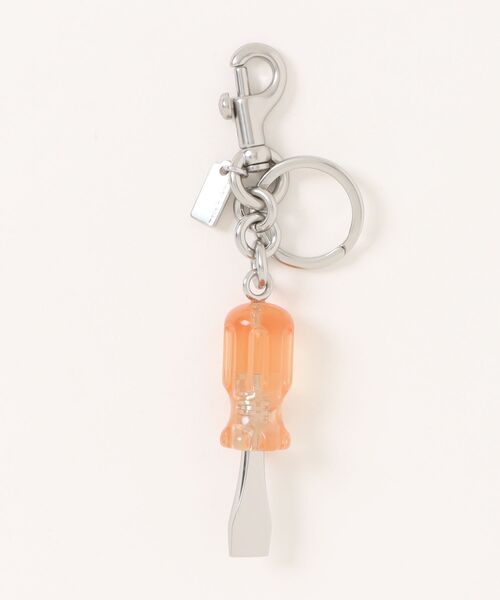 COACH（コーチ） キーホルダー スクリュードライバー バッグ チャーム