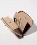 二つ折り 二つ折り財布 財布 リアルレザー コ...の詳細画像2