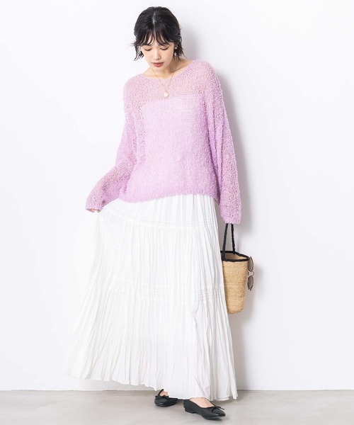 「ATELIER BRUGGE」 バレエシューズ 23 シルバー レディース_画像4