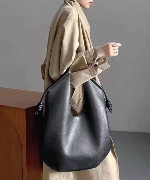 「folka」 トートバッグ ONESIZE ブラック レディース_画像3