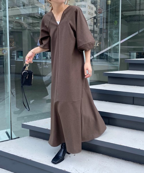 CAPRICIEUX LE'MAGE（カプリシューレマージュ） 長袖ワンピース S