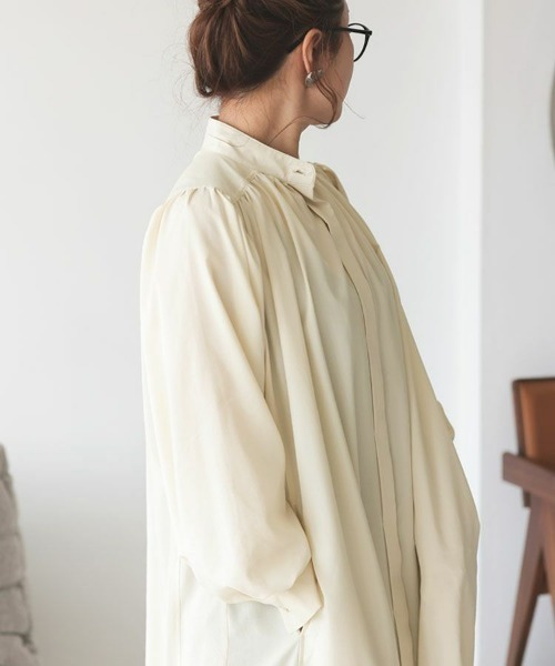 「DONOBAN」 長袖ワンピース FREE ホワイト系その他 レディース_画像5