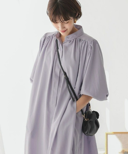 「DONOBAN」 長袖ワンピース FREE ホワイト系その他 レディース_画像7