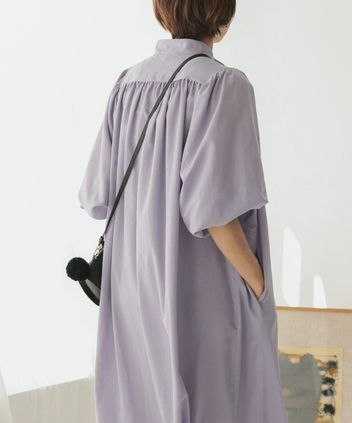 「DONOBAN」 長袖ワンピース FREE ホワイト系その他 レディース_画像9