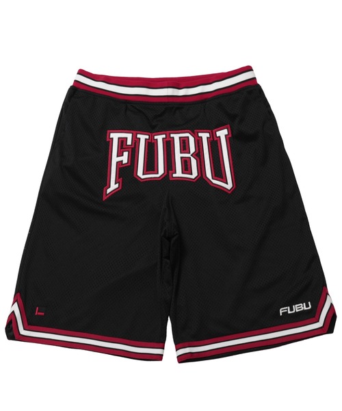 「FUBU」 ショートパンツ M パープル メンズ_画像9