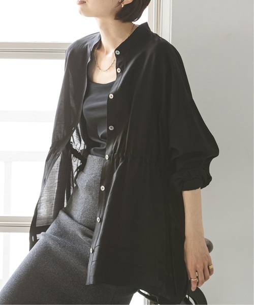 「NOBLE」 長袖ブラウス FREE ブラック レディース_画像2