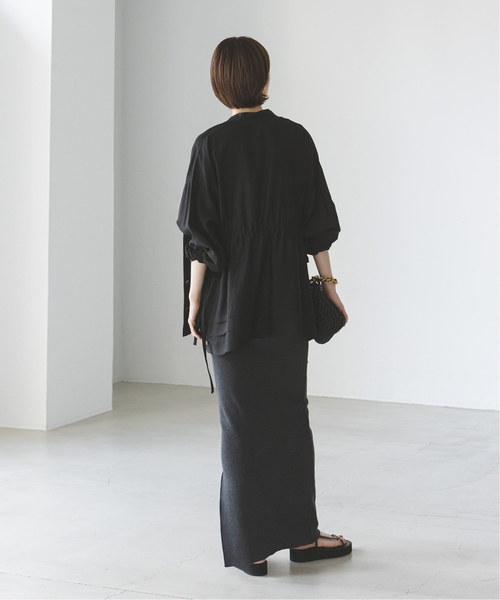 「NOBLE」 長袖ブラウス FREE ブラック レディース_画像4