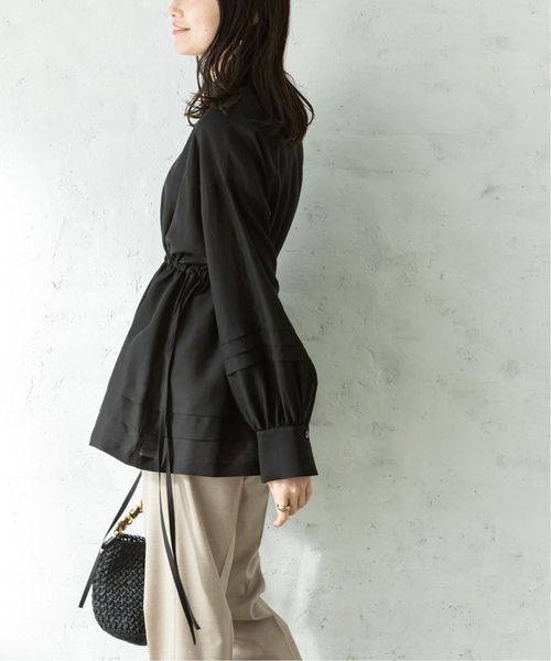 「NOBLE」 長袖ブラウス FREE ブラック レディース_画像6