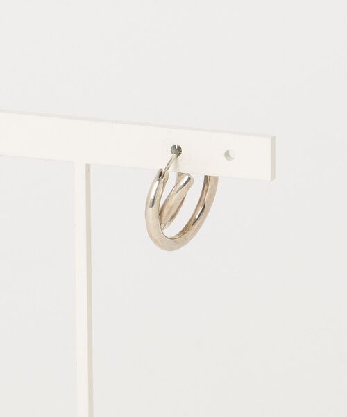 e.m.（イーエム） ピアス（片耳用） FREE シルバー レディース