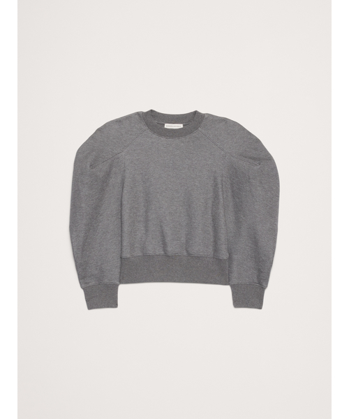 トレーナー スウェット パフスリーブ スウェットシャツ レディース