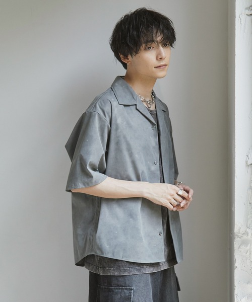 「Spielio」 半袖シャツ M ホワイト メンズ_画像7