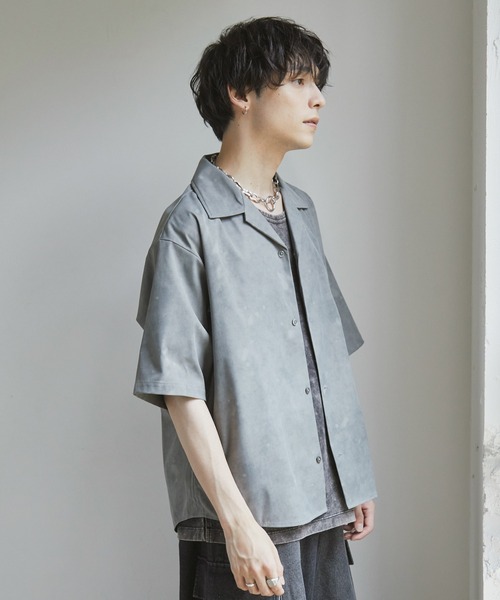 「Spielio」 半袖シャツ M ホワイト メンズ_画像8