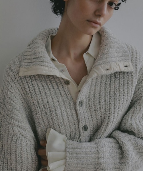 ETRE TOKYO / エトレトウキョウ | ヤクタートルニットプルオーバー | F | グレー | レディース ETRE TOKYO / エトレトウキョウ | ヤクタートルニットプルオーバー | F