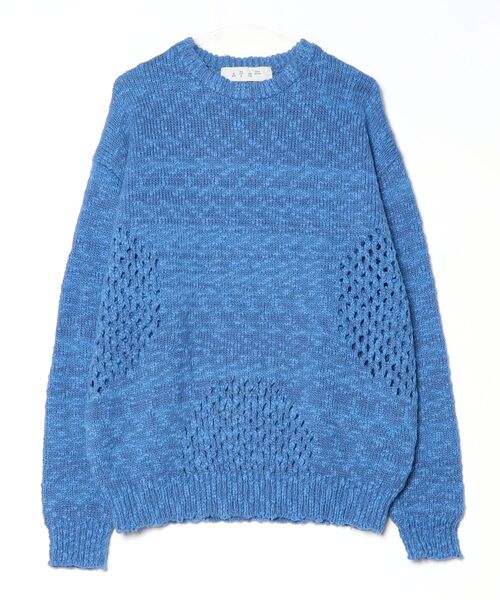 セーター ニット 「BAL」VENTILATION CREWNECK SWEATER メンズ 