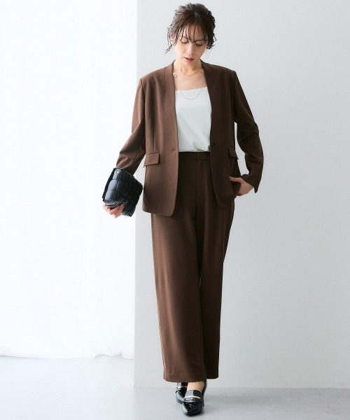 7days Life Styling セットアップ 「レディーススーツ」カットソー素材