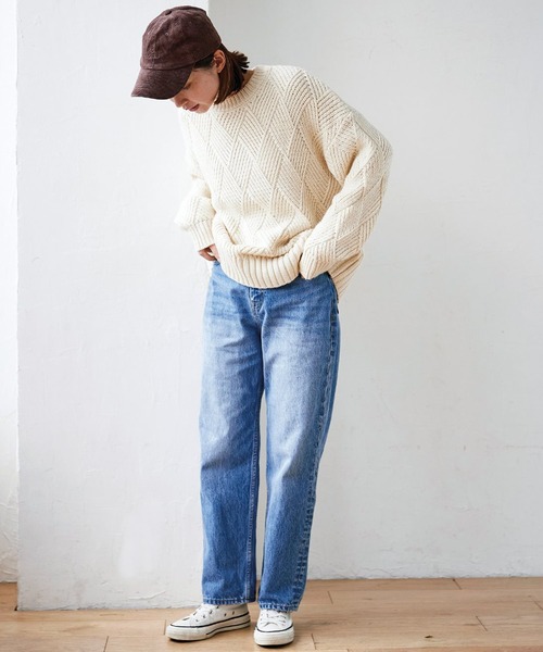 「Sunny clouds」 「syc jeans」デニムパンツ 70 ブルー レディース_画像3
