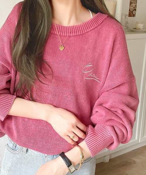 「classicalelf」 長袖ニット X-LARGE ブルー レディース_画像7