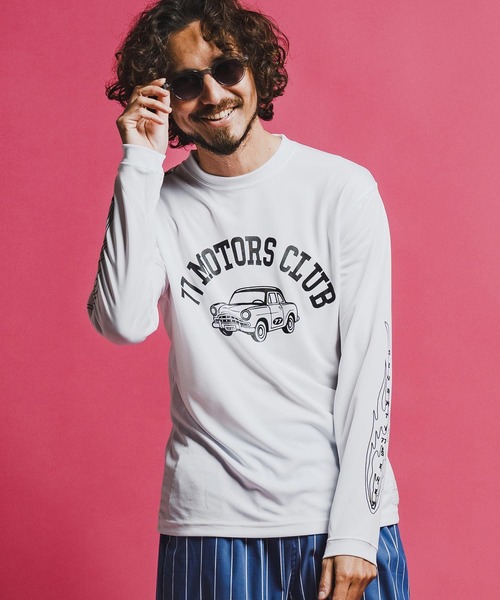 seventy seven tシャツ mlt5539-light onz L-S dry t-shirt (77motors
