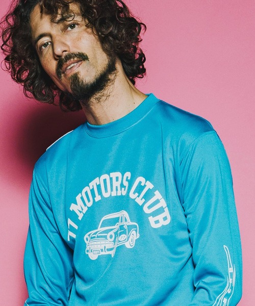 seventy seven tシャツ mlt5539-light onz L-S dry t-shirt (77motors