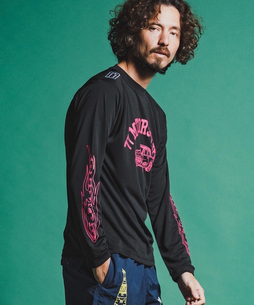seventy seven tシャツ mlt5539-light onz L-S dry t-shirt (77motors