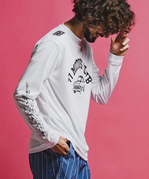 seventy seven tシャツ mlt5539-light onz L-S dry t-shirt (77motors